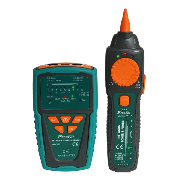 PROSKİT  MT-7028 KABLO TESTER BULUCU LAN KABLO TESTER ürün görseli 1