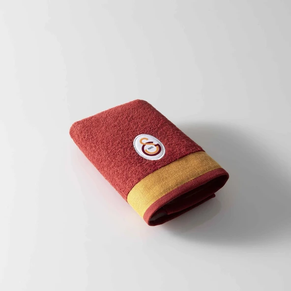 Taç Taraftar Lisanslı Galatasaray Bukle El-Yüz Havlusu (50x90) ürün görseli 1