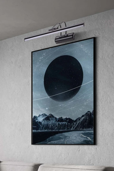 ILGAZ AYDINLATMA FLÜT LED APLİK 50 CM (ELEKTRİK İLE ÇALIŞMAKTADIR) 3000 K SARI IŞIK TABLO APLİĞİ OYNAR BAŞLI AYARLI ürün görseli 1