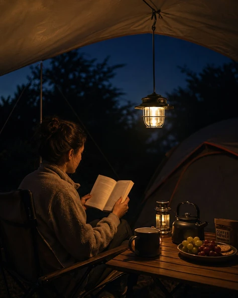 Yek Outdoor Geniş Açılı Kamp Lambası - Resim 4