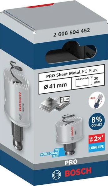 PRO SM PC-Plus Delik Açma Panç 41mm ürün görseli 1