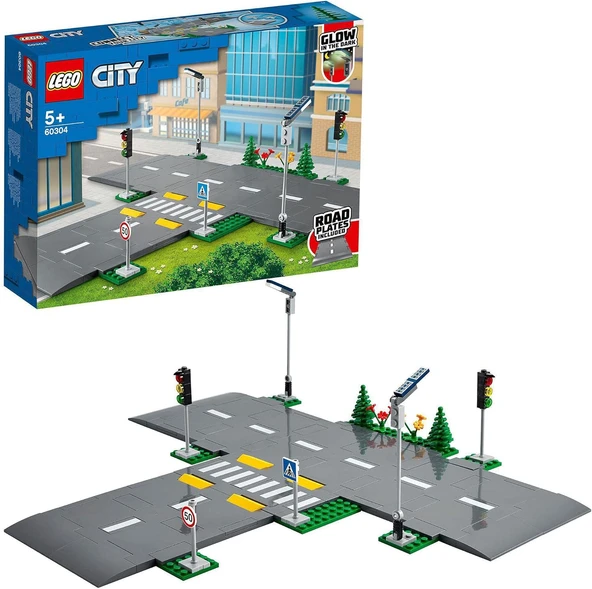 LEGO 60304 City Yol Zeminleri ürün görseli 1