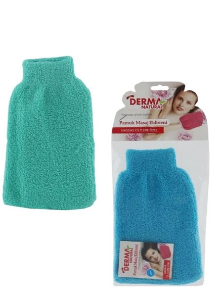 Derma Naturel Renkli Banyo Eldiveni ms-05  1 adet ürün görseli 1