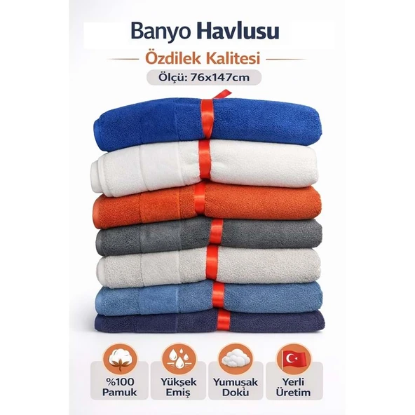 Özdilek Svv Border Kalın ve Süper Emici Yeni Seri Banyo Havlusu (76x147) 2.Katalog ürün görseli 1