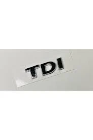 Volkswagen TDI Krom Yazı ürün görseli 1