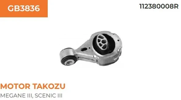 MOTOR TAKOZU MEGANE III SCENIC III 1.4 2.0 TCE ürün görseli 1