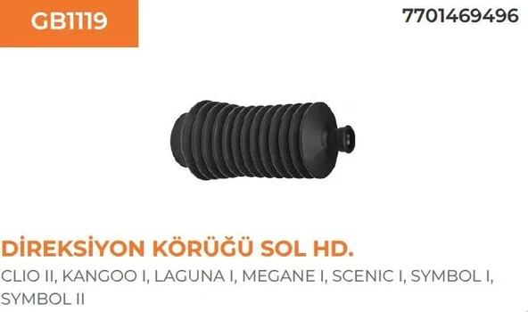 DİREKSİYON KÖRÜGÜ HIDROLIK SOL CLIO KANGOO LAGUNA MEGANE ürün görseli 1