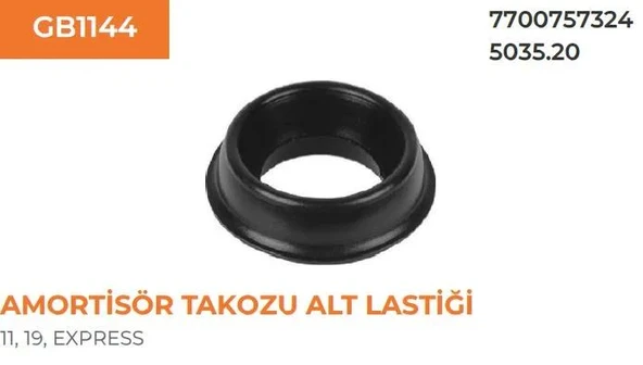 AMORTİSÖR TABLASI TAKOZU ALT LASTIK EXPRESS ürün görseli 1