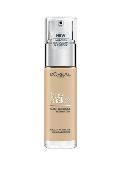 L'Oreal Paris True Match Bakım Yapan Fondöten 1.5 N Linen ürün görseli 1