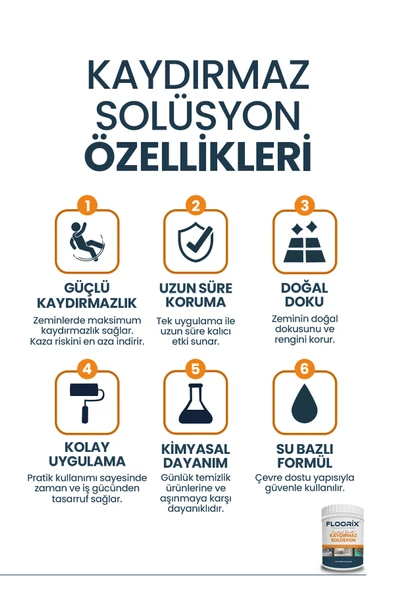 Floorix Kaydırmaz Solüsyon 1kg - Resim 3
