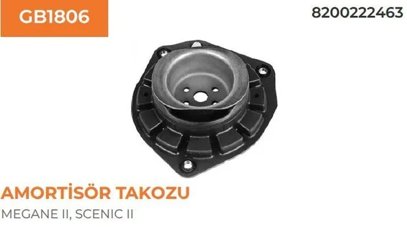 AMORTİSÖR TABLASI TAKOZU MEGANE II ürün görseli 1