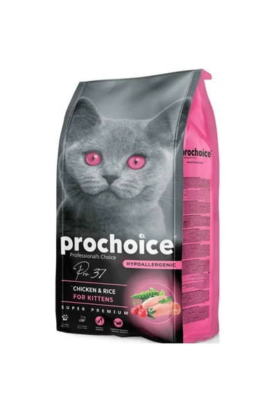 ProChoice Pro 37 Kitten Tavuklu Ve Pirinçli Yavru Kedi Maması 15 Kg ürün görseli 1