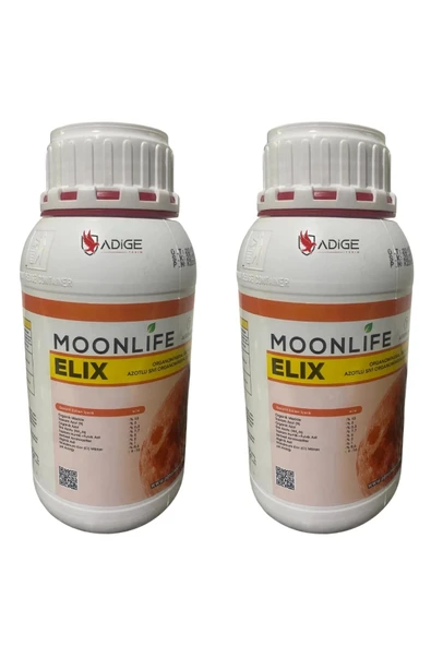 Moonlife Elix Azotlu Sıvı Organomineral Gübre Humik Fulvik Asit Ve Amino Asit 500 Cc (2 Adet) ürün görseli 1