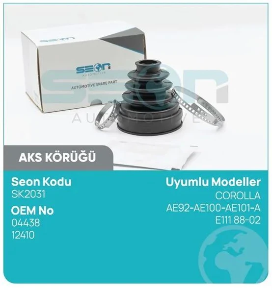 AKS KÖRÜĞÜ İÇ COROLLA AE92-AE100-AE101-AE111 88-0 ürün görseli 1