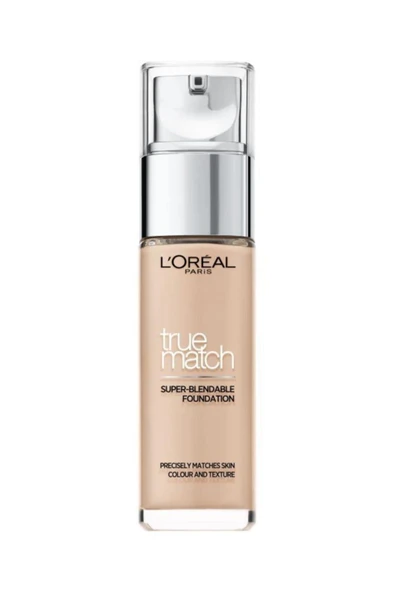 L'Oreal Paris True Match Bakım Yapan Fondöten 1R-1C Rose Ivory ürün görseli 1