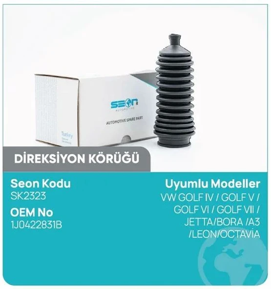 DİREKSİYON KÖRÜĞÜ VW GOLF IV / GOLF V / GOLF VI / GOLF VII / JETTA/BORA /A3 /LEON/OCTAVİA ürün görseli 1