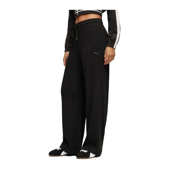 Puma 69328401 Her Comfort High-Waist Wide Kadın Eşofman Altı ürün görseli 1