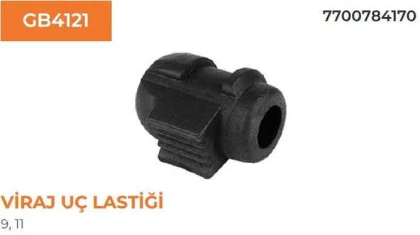 VIRAJ DEMIR LASTİĞİ UÇ KAPALI R9 R11 R19 MEGANE CLIO ürün görseli 1