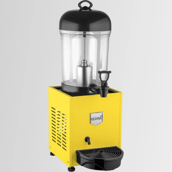 Remta ST18 Tekli Mini Şerbet Soğutucu 7 lt Sarı ürün görseli 1