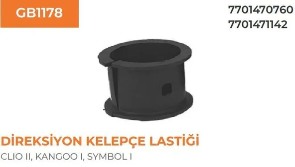 DİREKSİYON KELEPÇE LASTİĞİ CLIO I II KANGOO ürün görseli 1