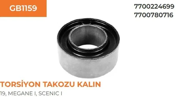 TORSIYON BURCU KALIN MEGANE I ürün görseli 1
