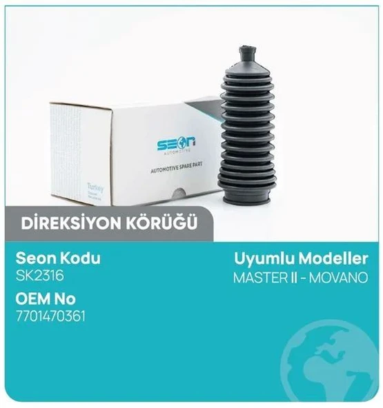 DİREKSİYON KÖRÜĞÜ MASTER II MOVANO ürün görseli 1