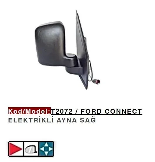 DIŞ DİKİZ AYNASI SAĞ ELEKTRİKLİ CONNECT ürün görseli 1