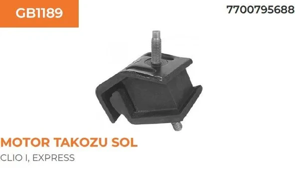 MOTOR TAKOZU SOL CLIO ürün görseli 1