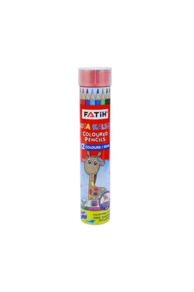 Fatih Kuruboya 12 Renk Tam Boy Tüp 33114 ürün görseli 1