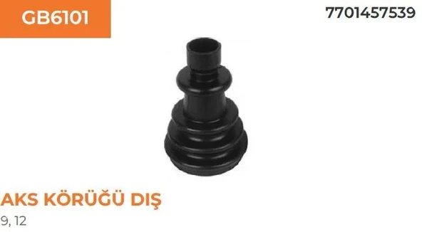 AKS KÖRÜĞÜ DIŞ R12 YM TOROS / 205 EM. ÇİFT KANAL ürün görseli 1