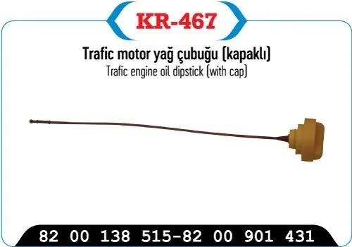 MOTOR YAĞ ÇUBUĞU KAPAKLI TRAFIC II ürün görseli 1