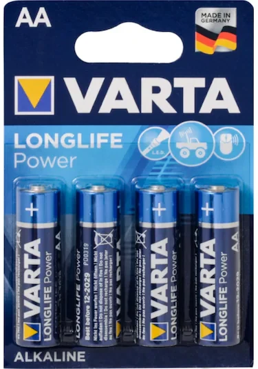 VARTA (9356) LONGLİFE 4 LÜ (AA) KALEM PİL ürün görseli 1
