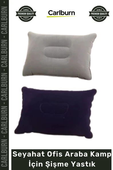 #Yastık Ortopedik Boyun Destekli Yumuşak Ergonomik Seyahat Ofis Araba Kamp İçin Şişme Yastık ürün görseli 1