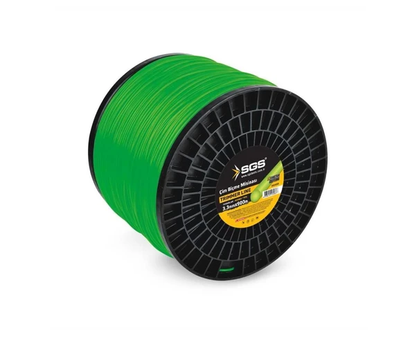 Sgs4308 Tırpan Misinası 3.3mm 900mt Yuvarlak Yeşil ürün görseli 1