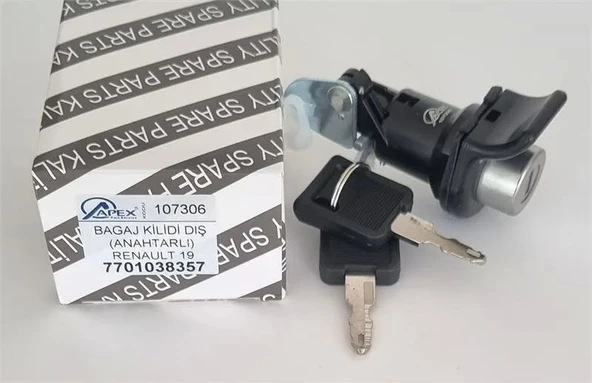 BAGAJ KİLİDİ DIŞ (ANAHTARLI) RENAULT 19 ürün görseli 1