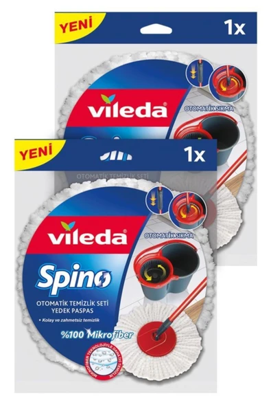 Vileda Spino Mikrofiberli Yedek Paspas X 2 Adet ürün görseli 1