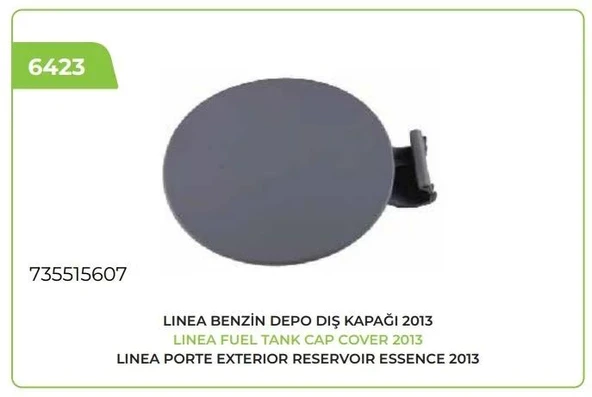 BENZİN DIŞ DEPO KAPAĞI 2012 --> LİNEA URBAN ürün görseli 1