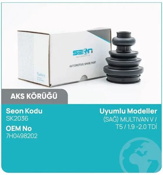 AKS KÖRÜĞÜ İÇ (SAĞ) VOLKSWAGEN MULTIVAN V / T5 / 1.9 -2.0 TDİ ürün görseli 1