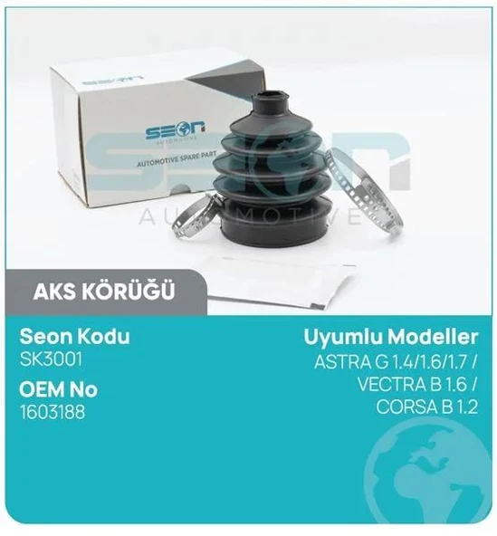 AKS KÖRÜĞÜ DIŞ ASTRA G 1.4 1.6 1.7 VECTRA B 1.6 CO RSA B 1.2 ürün görseli 1