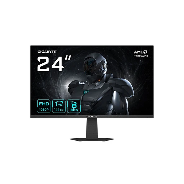 GIGABYTE 23,8" GS24F14 144Hz 1ms IPS  Full HD Adaptive-Sync Flat Gaming Monitör ürün görseli 1
