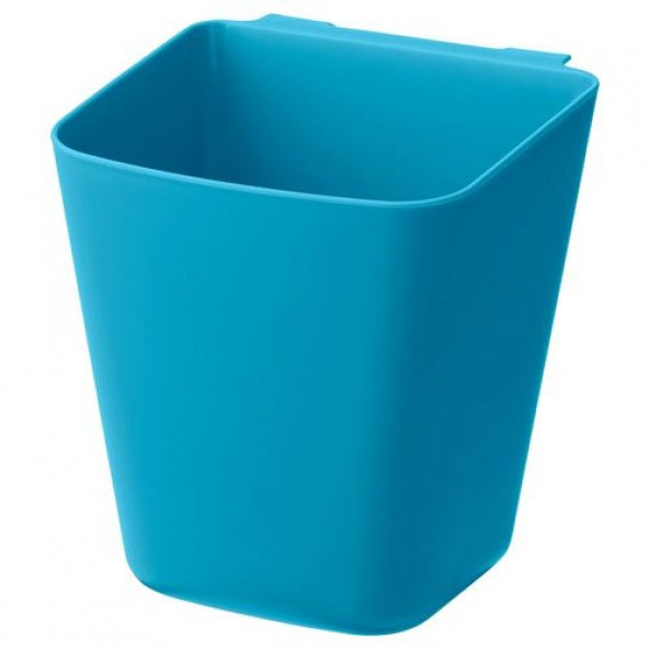 Çok Amaçlı Düzenleyici Kutu 12x11 cm Toparlayıcı Kutu Mavi Renk Asılabilir ürün görseli 1