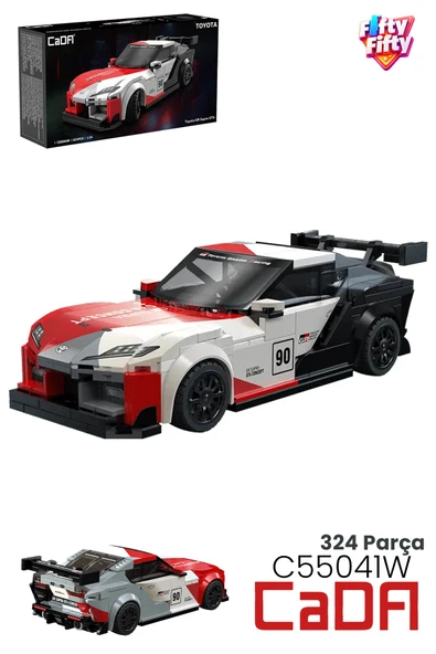 Cada Toyota Gr Supra GT4 (324 Parça) Oyuncak Yapım Seti Blok Araba -FFCADA-C55041W ürün görseli 1