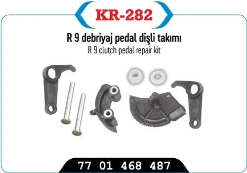 DEBRİYAJ PEDAL DİŞLİ TAKIM R9 R11 ürün görseli 1