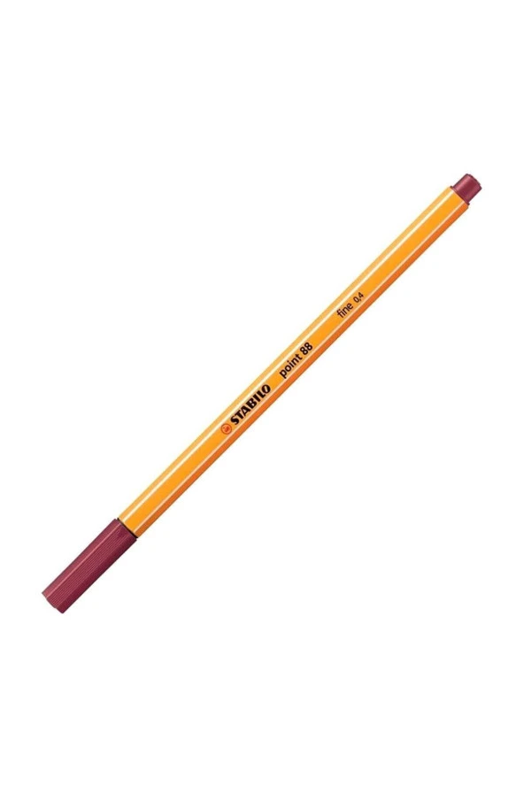 Stabilo Keçe Uçlu İnce Kalem 88 Point 0.4 MM Vişne Çürüğü 88/19 (10 Lu Paket) ürün görseli 1
