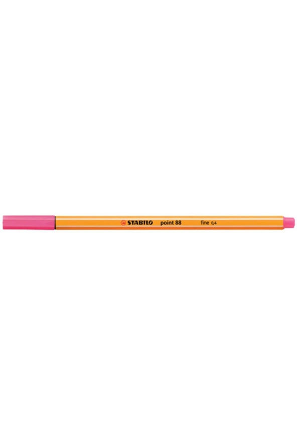 Stabilo Keçe Uçlu İnce Kalem 88 Point 0.4 MM Açık Pembe 88/17 (10 Lu Paket) ürün görseli 1