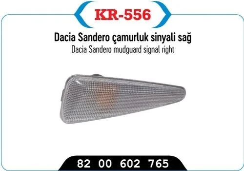 ÇAMURLUK SINYALI SAĞ CLIO SYMBOL THALIA 10> SANDERO ürün görseli 1