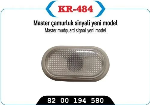 ÇAMURLUK SINYALI BEYAZ KANGOO CLIO 06> LOGAN 04> MASTER II ürün görseli 1