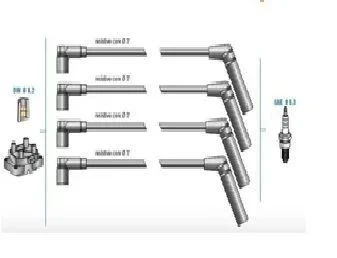 BUJI KABLOSU + BOBIN KABLOSU ACCENT 1.3 SOHC MOTOR KARB.95-00 GETZ 1.2İ 1.3İ 01> ürün görseli 1