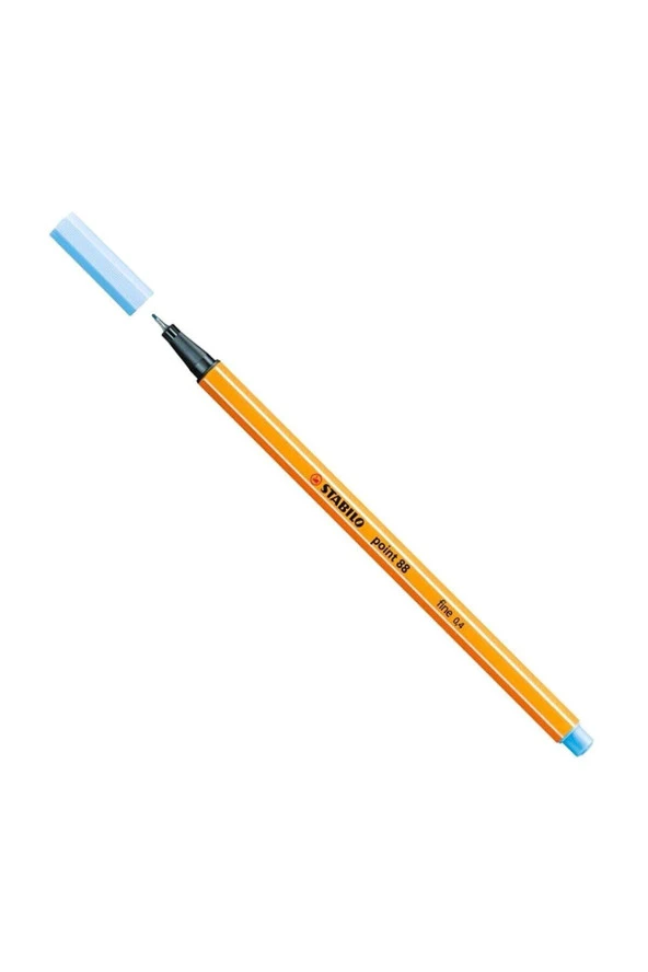 Stabilo Keçe Uçlu İnce Kalem 88 Point 0.4 MM Buz Mavisi 88/11 (10 Lu Paket) ürün görseli 1