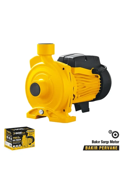SGS5386 SANTRİFÜJ SU POMPASI 750 WATT 1.0 HP SU ÇEKME DİNAMOSU BAKIR SARGI ürün görseli 1